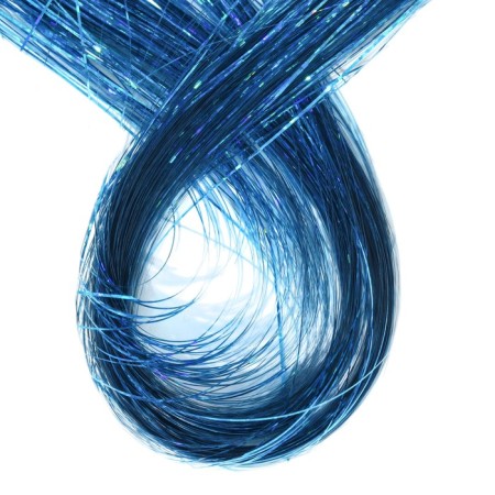 Hair strand shiny, 40 cm-4
