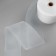 The curtain tape is pipe, organza, 10 cm, 50 ± 1 m, the color is transparent