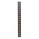 Track lamp, series "Flat" FTL-004, 18W, 48V, 4000K, IP20, 370mm, black