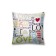Pillowess decorative "World of Love", on lightning, size 45x45 cm