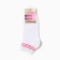 Women's socks, white/pink color, rr 23