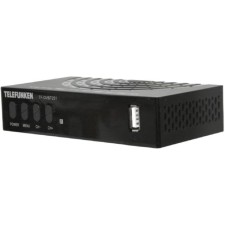 Цифровая  ТВ приставка DVB-T2 Telefunken TF-DVBT251 черный