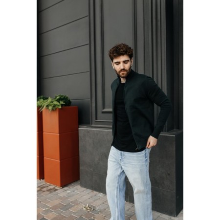 Male jumper, size 56, emerald color-7