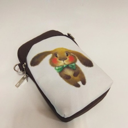 Female umka colibri brown. Oxford Bunny with a bow-1