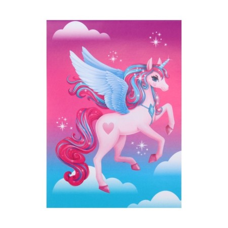 Baby backpack for a girl "Unicorn", 23x20.5 cm, + notebook-7