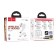 Hoco EQ2, TWS, wireless, vacuum, BT 5.3, 40/320 mAh, white