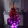 Smart garland "thread" 15 m dew, IP20, silver thread, 100 LED, control from the application, glow RGB, USB