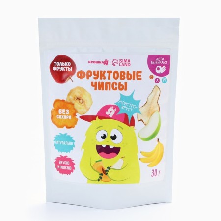 Fruit chips I am, without sugar, assorted, 30g-3