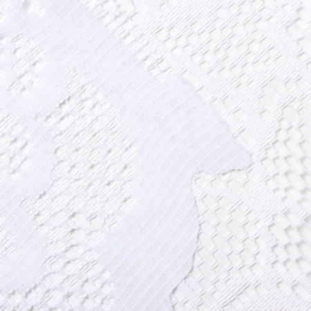Curtain on the curtain tape 245x165cm, art.r.m509b, white, PE 100%-3