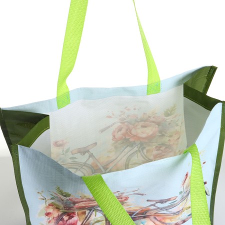 Household bag without fastening, colorful color-2