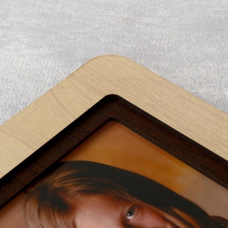 Photo frame of HDF in 8 photos 10x15 cm (plastic screen)-2