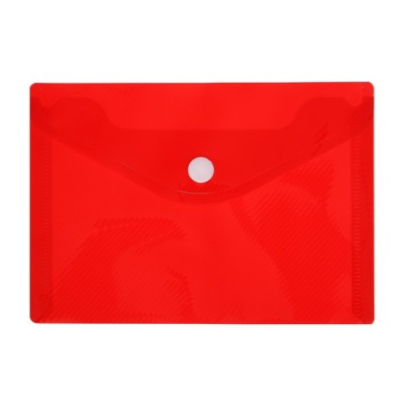 A set of 5 pieces, a button folder, A6, 180 microns, corrugated, fluorescent, 5 colors-2