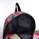 Youth backpack from textiles 2 of the lightning department, 3 pockets, pink color
