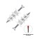 Dowel "Zubble" Driva, for drywall, with installation nozzle for a drill, nylon, 8 pcs