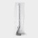 Silicon shares for the toilet sillone, 7 × 4 × 39 cm, gray color