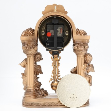 Table "Angels" hours, pendulum, discrete move, 1 aa, 25 x 33 cm, dial d-8 cm-3