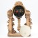 Table "Angels" hours, pendulum, discrete move, 1 aa, 25 x 33 cm, dial d-8 cm