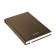 Leduced A5 Diary, 160 sheets, attomex.Rigent, solid boumvinyl cover with foam rubber, liesse, block 70 g/m2, brown