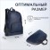 Folding backpack, lightning department, external pocket, 2 side nets, gray color