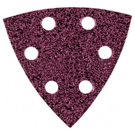 The triangle grinding bison 35583-100, perforated, P100, 93 x 93 x 93 mm, 5 pcs.