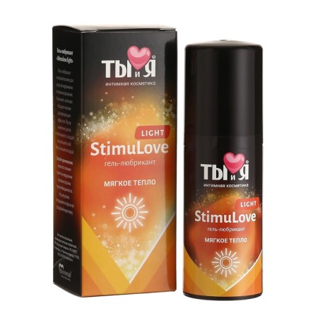 Gel-lord you and I am Stimulove Licht, on a water-based, warming, 50 ml