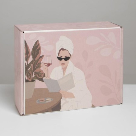 Gift folding box, packaging, "SPA", 27 x 21 x 9 cm-1
