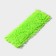 Nozzle for a flat mop of the share, 43 × 13 cm, microfiber booklies, green color
