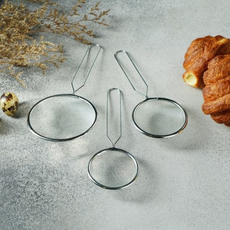 Set of sieve, 3 pcs, d = 7 cm, 8 cm, 10 cm-6