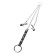 Clamps for nipples with a penis ring, Toyfa Metal, silver-black