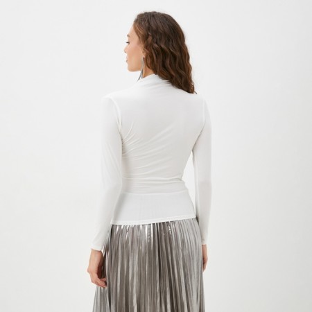 Women's jumper with draping Mist Classic Collection, p. 48, milk-3