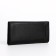 Male purse on a magnet, department for bills, for cards, black color