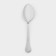 Dessert spoon "Sonata" (imperial), length = 20 cm, thickness 2 mm, silver color