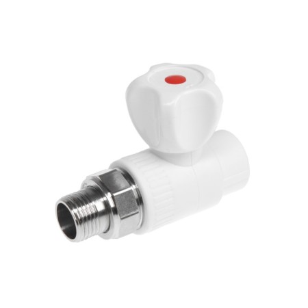 Ball valve for the radiator OTMO, 20 x 1/2 ", straight, external thread