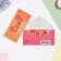 Opvelop "Butterfly" cutting, embossing, peach background