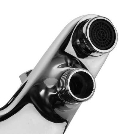 Accoona A6040 bath mixer, single -leaf, silumin, chrome-2