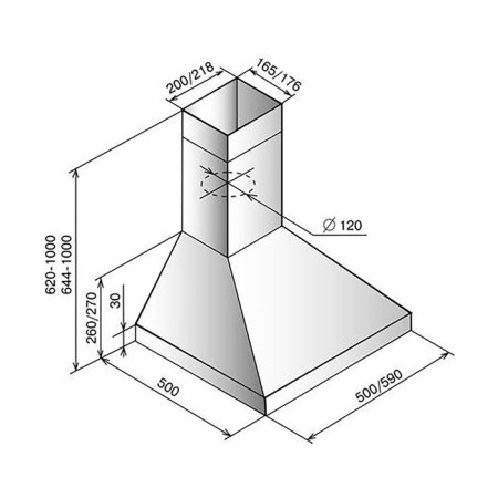 Elikor Extra "Venta" 50n-430-p3l, stainless steel-1