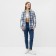 Female jeans, blue color, size 28 (44)