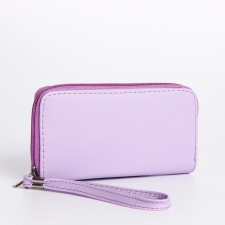 Women's wallet with lightning, lilac color
