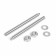 The stud "tundra", for a chemical anchor, thread M10, 130 mm, 2 pcs