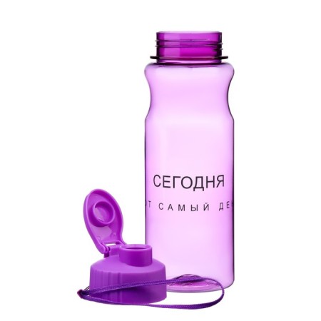 Water bottle, 500 ml, "Today is the very day"-1