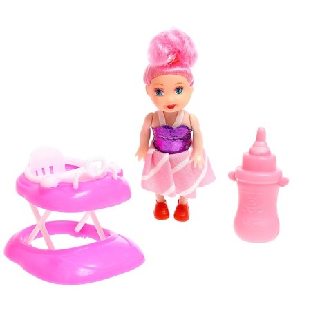 Baby doll "Eva" with accessories, mix-19
