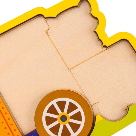 Puzzle "train" for the smallest-6