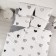 Bed linen 2pas Night is tender Herz 175x215cm, 180x215cm, 70x70cm 2pcs, Poplin 110g HL100%