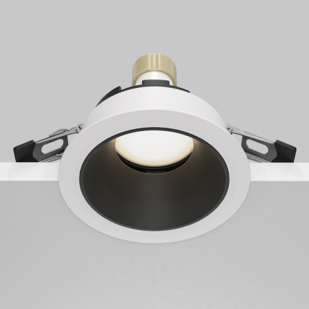 The built-in lamp Technical DL051-U-1WB, 1x10W, 8.5x8.5x3.7 cm, GU10, white-black color-4