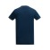 T-shirt male, dark blue color, mixing print, size S