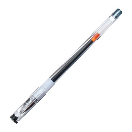 Gel pen Standard, node 0.5 mm, black ink, flu, needle rod-1
