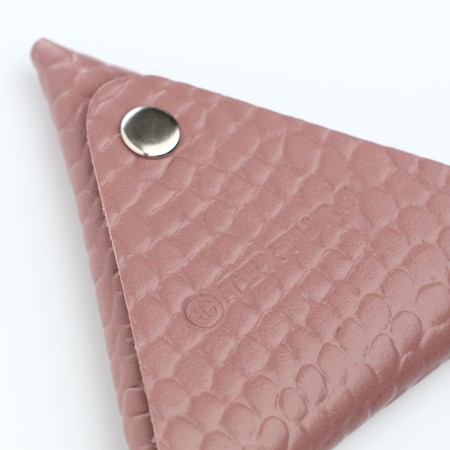 Monetnik on the button, textura, pink color-4