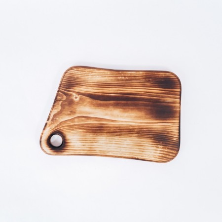 Board for feeding from natural cedar MAGISTRO, 30 × 20 × 2 cm, solid array-2