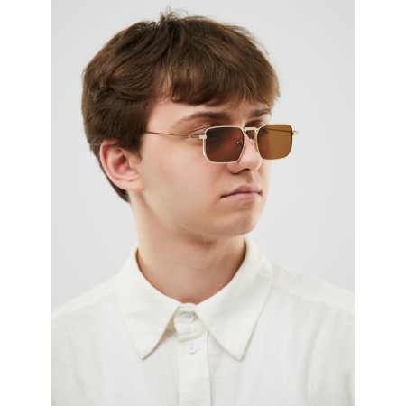 Sunny glasses, uv 385, brown lens-3