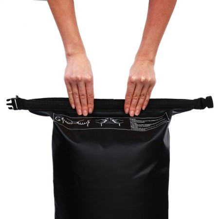 Yugana Germushka, PVC, waterproof 30 liters, one belt, black-10